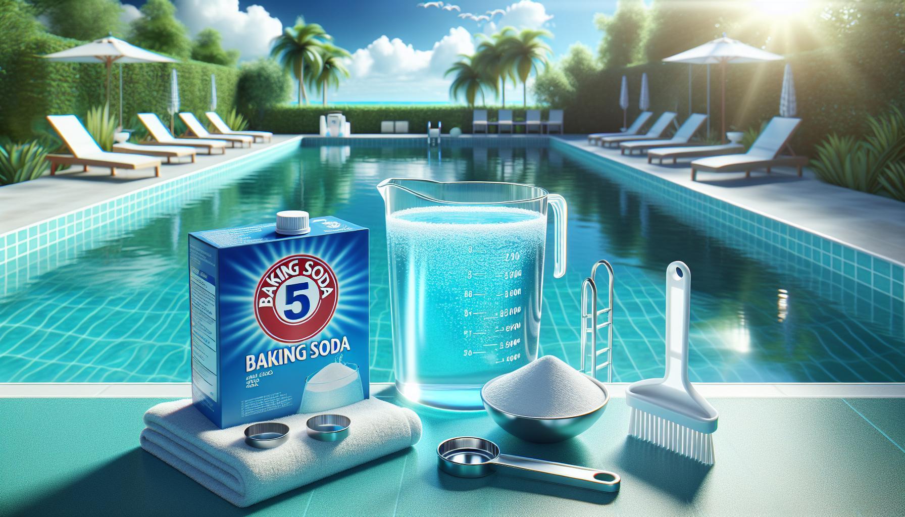 How Much Baking Soda to Raise pH in Pool: Easy Dosage Guide