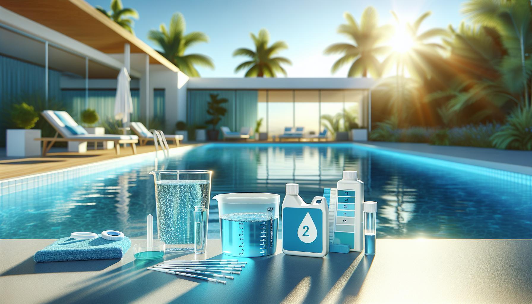 How Much Algaecide to Put in Pool for Sparkling Water
