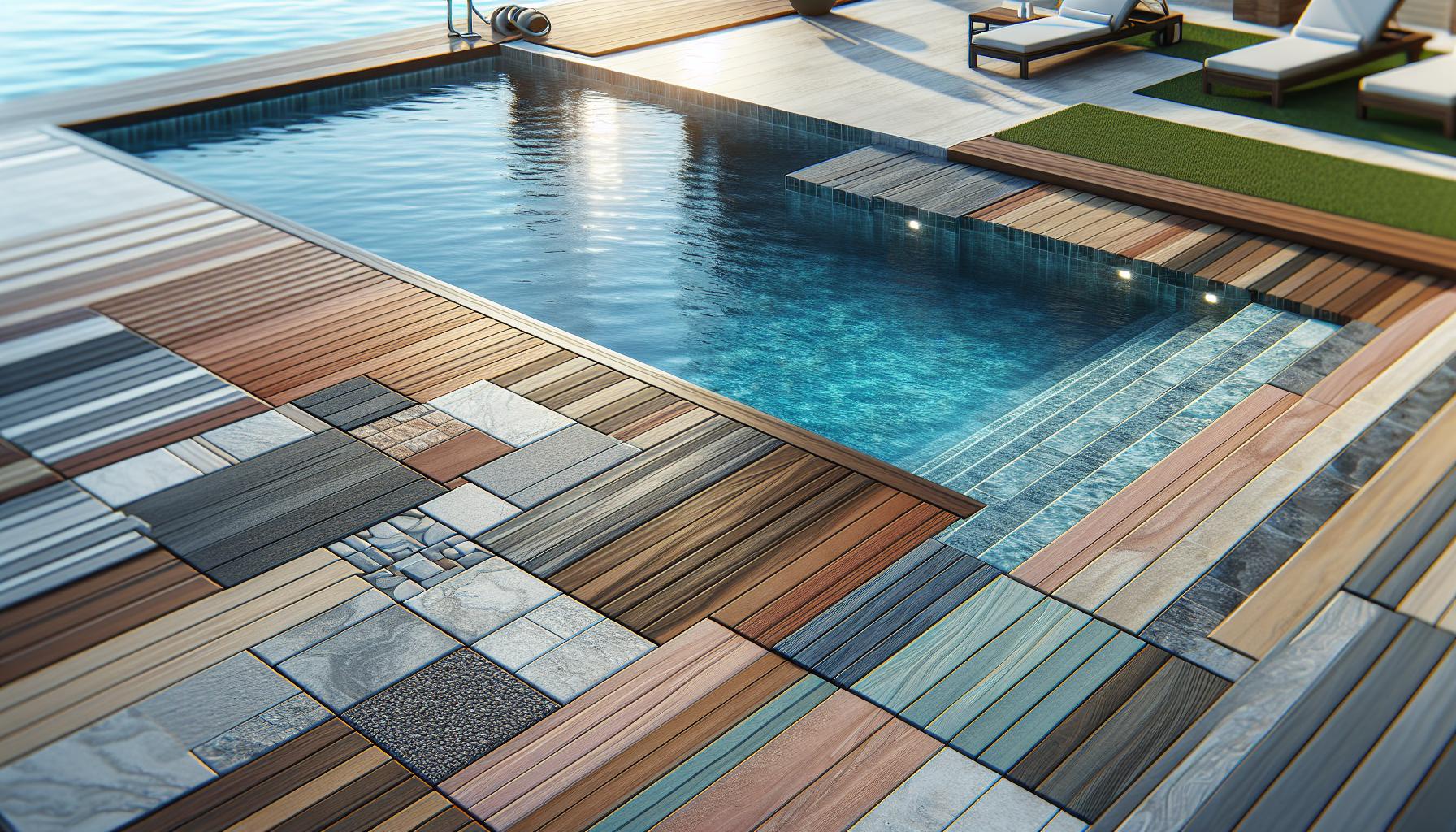 Choosing the Right Decking Material for Your Pool Area