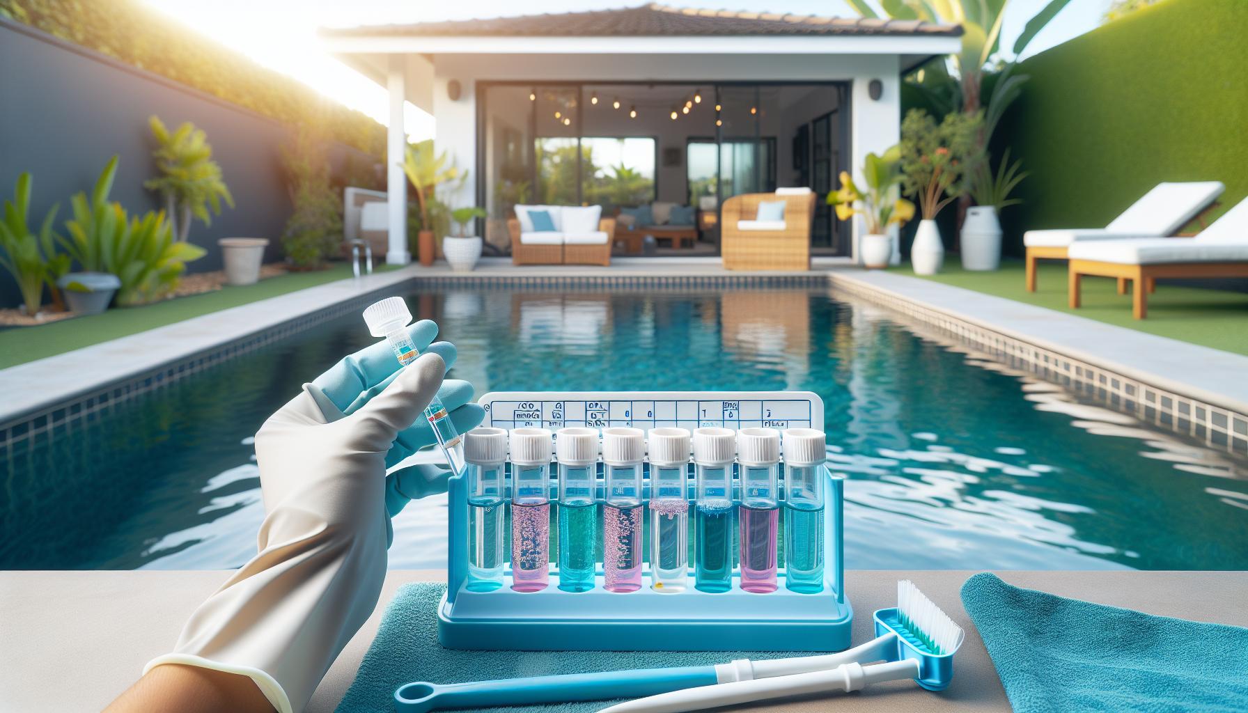Determining Your Pool's Current pH Value