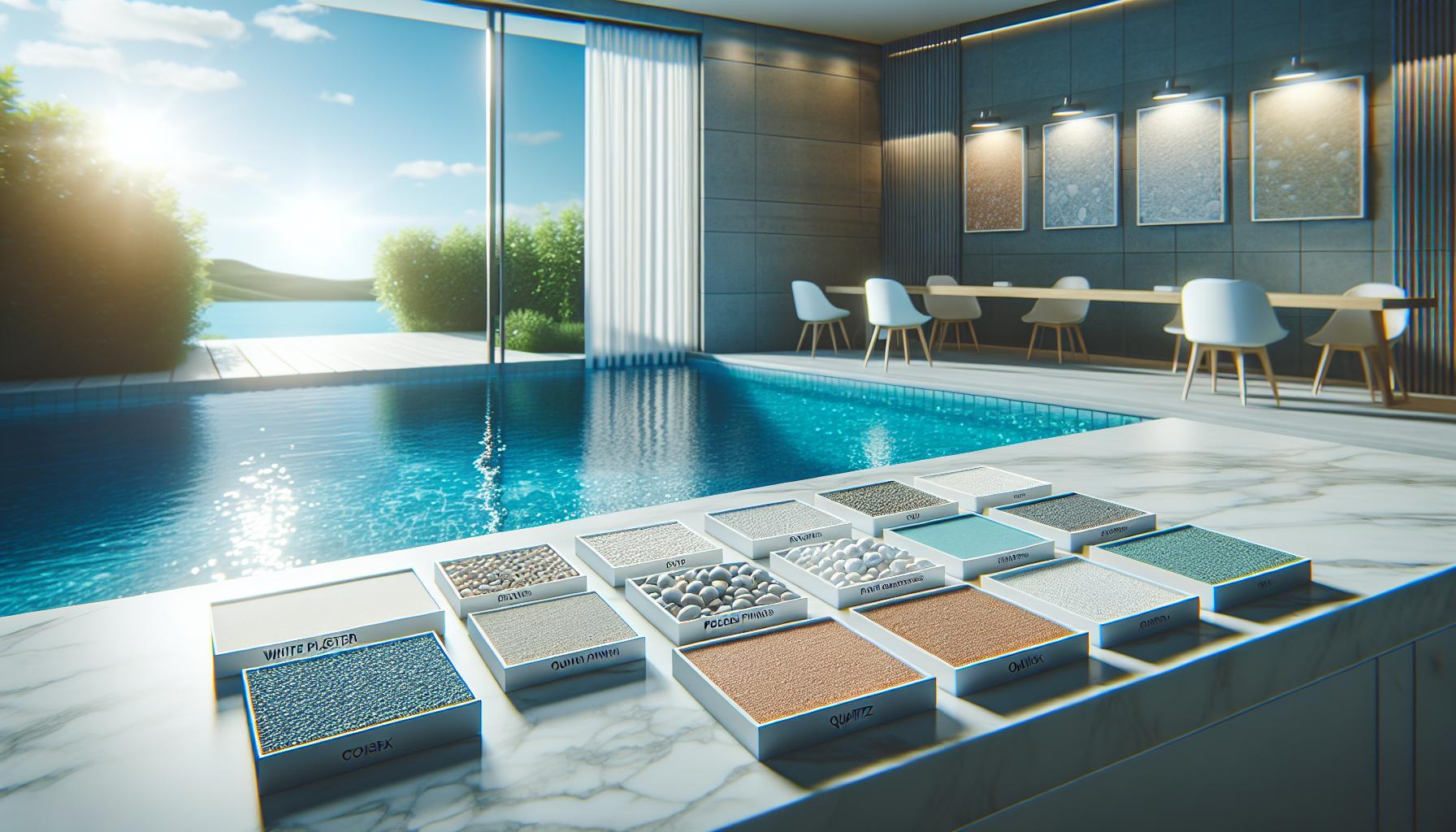 Different Types of Pool Plastering Materials