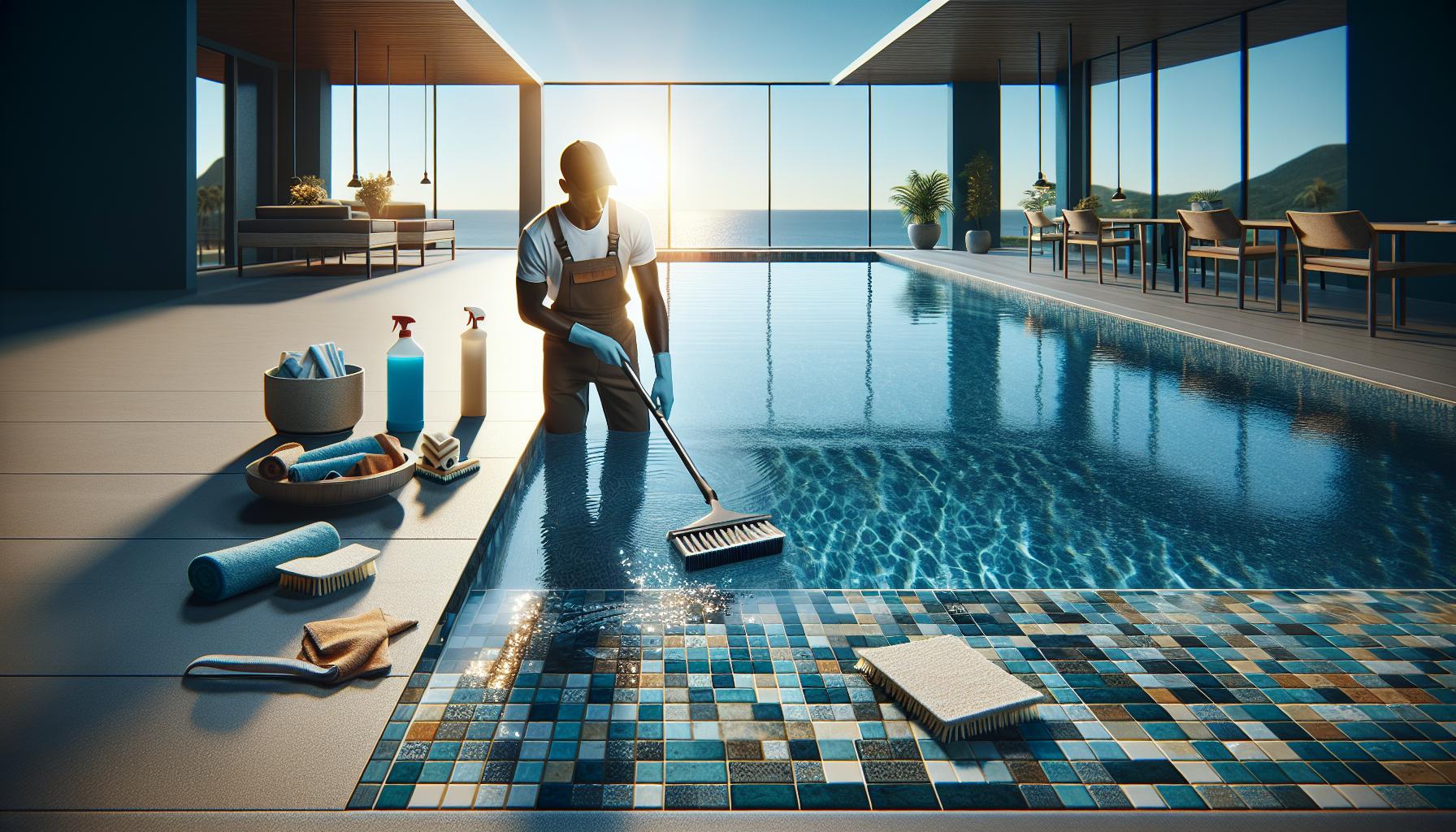 How to Clean Tile in Swimming Pool: Shine Like New