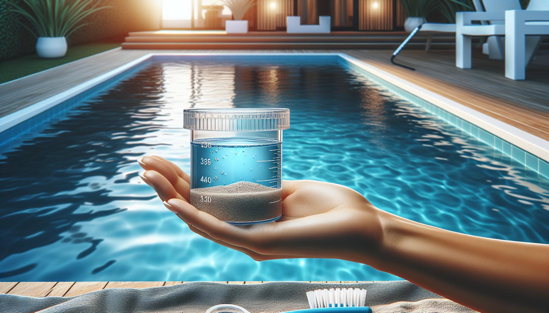 How to Identify Sand In Your Pool Water