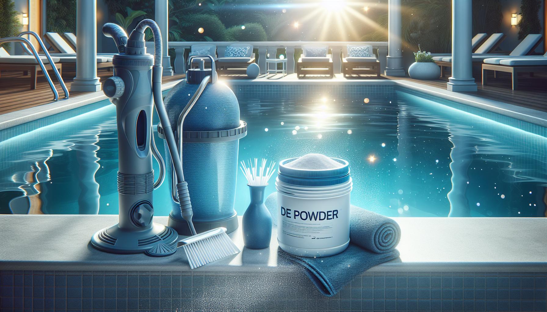 Maintaining Your Pool: Incorporating DE Powder into Your Routine