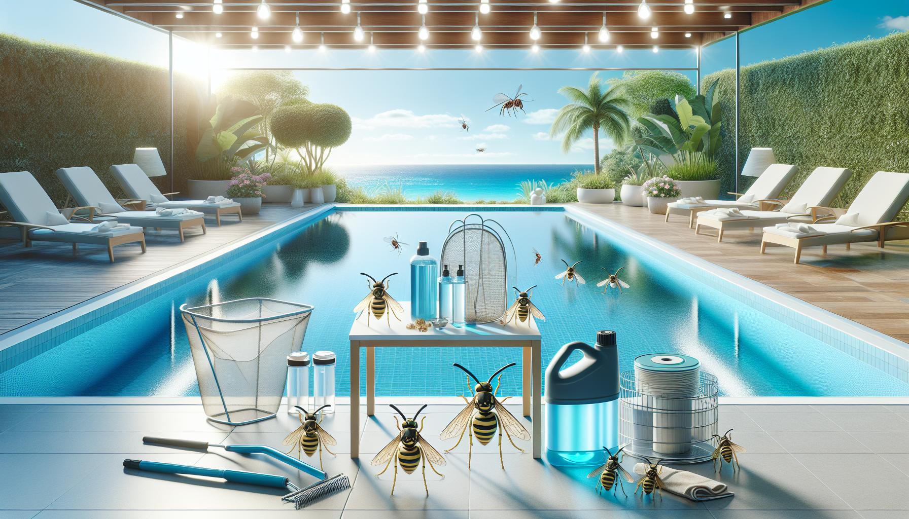 Setting Up Decoys and Traps for Wasps