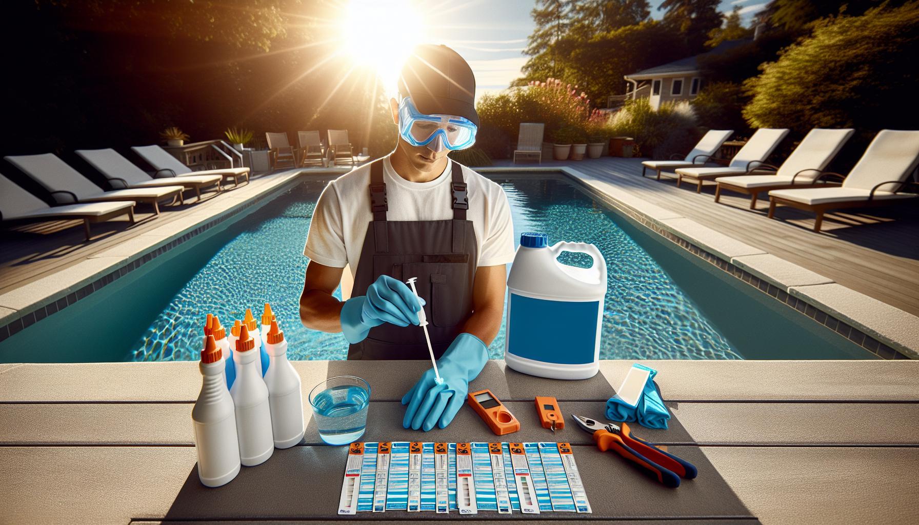 Step-by-Step Guide: Using Pool Bleach Safely
