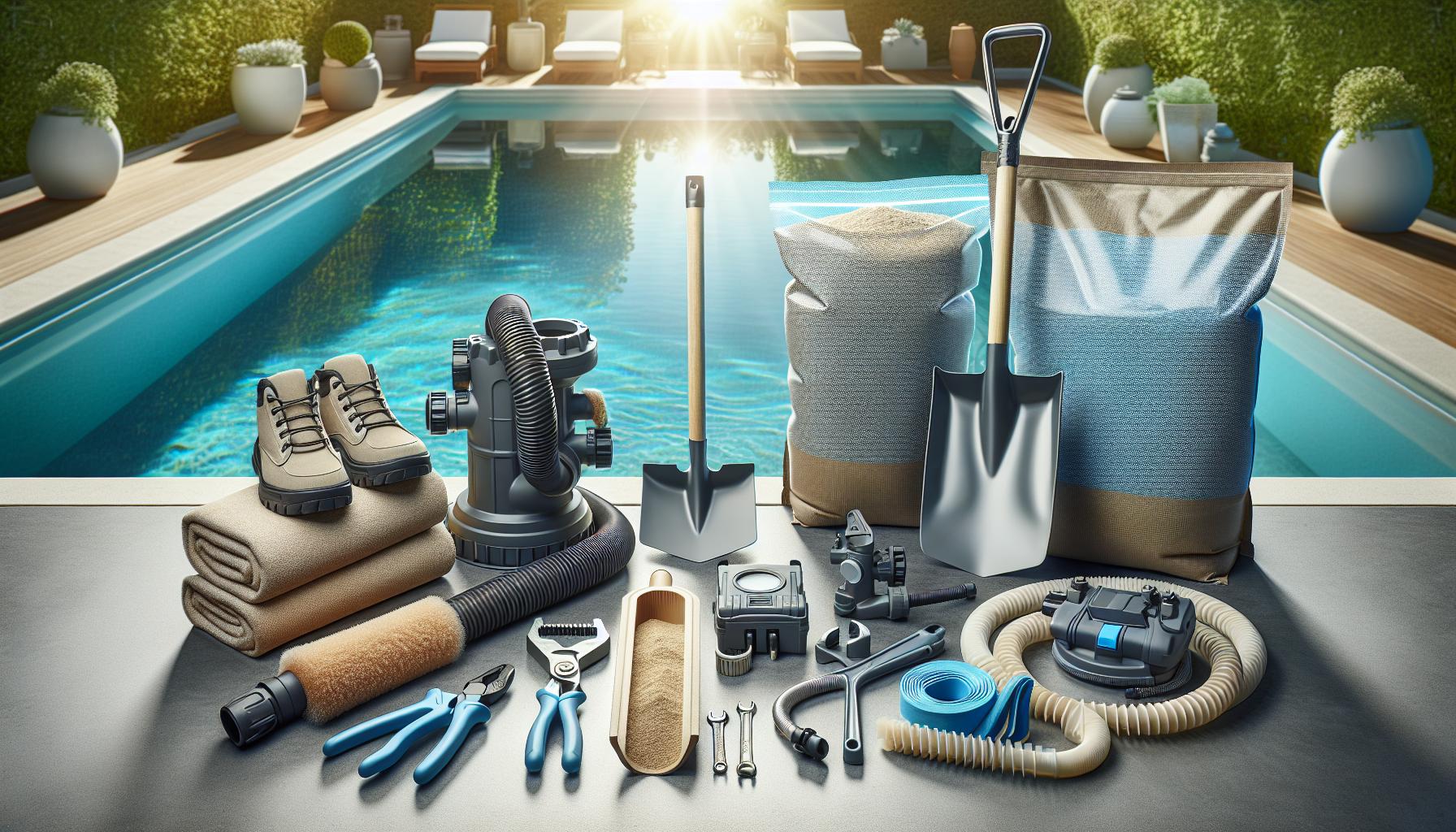 Tools and Supplies Needed for Sand Replacement