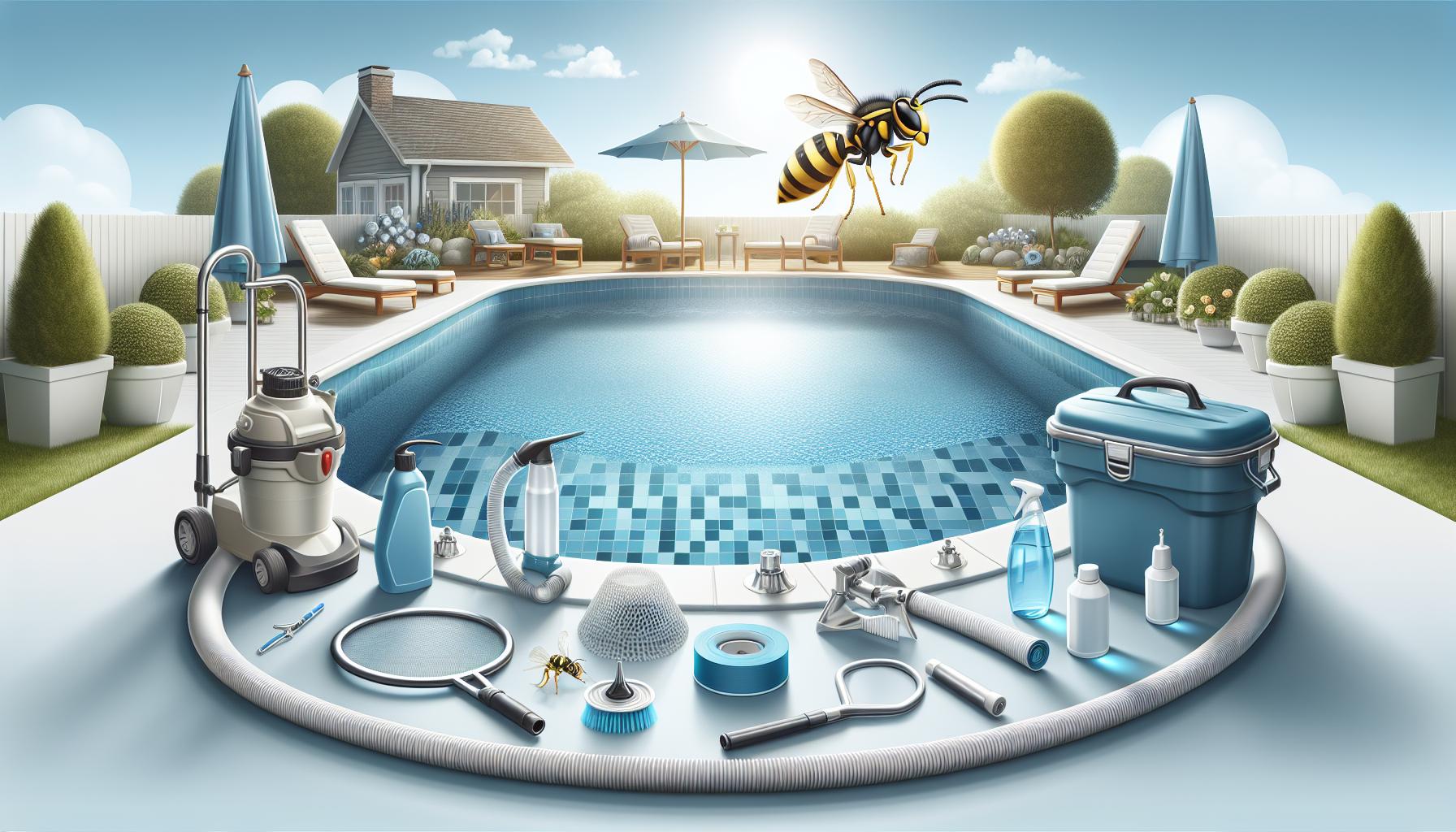 Understanding Wasp Behavior Around Pools